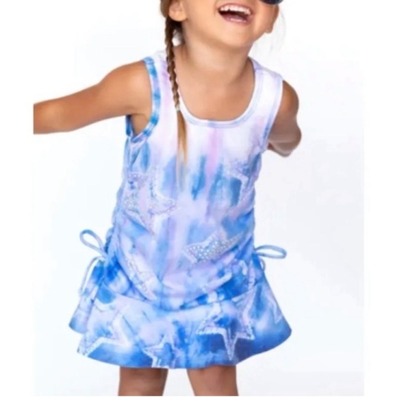 BABY Sara - Embellished Tie-Dye Dress - Picture 4 of 5